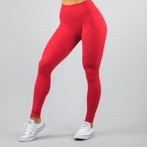 Alphalete Formula Red Leggings (Reserved)